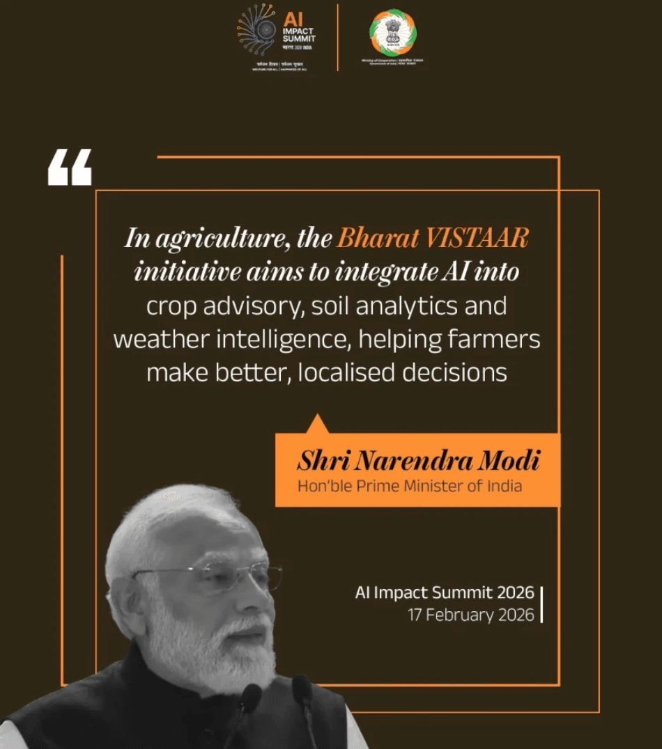 PM Modi on Bharat-VISTAAR after Union Budget and at India AI Summit