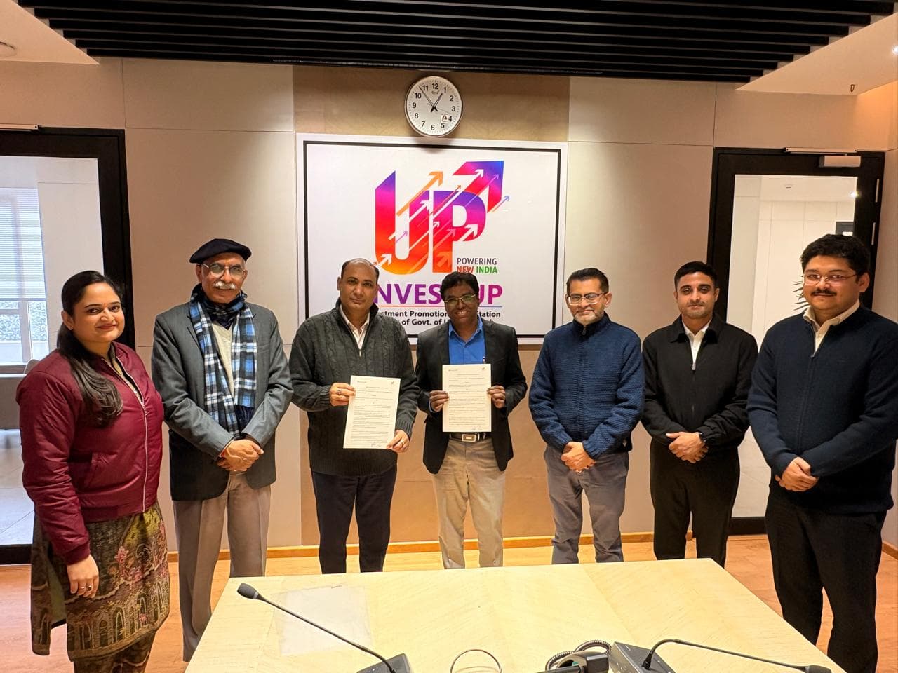 Invest UP MoU signing ceremony